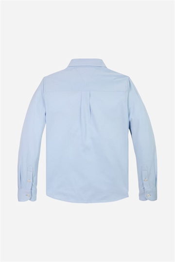 Tommy Hilfiger Pique Regular Shirt - Breezy Blue